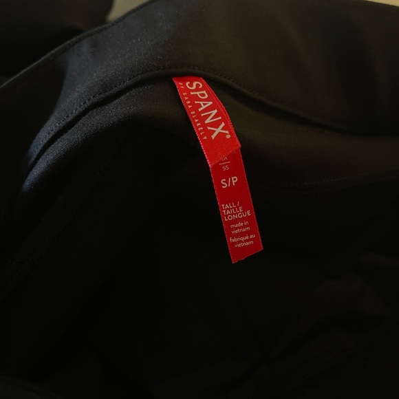 SPANX The Perfect Pant Hi-Rise Flare 20252R Black Size S Tall - Picture 7 of 10